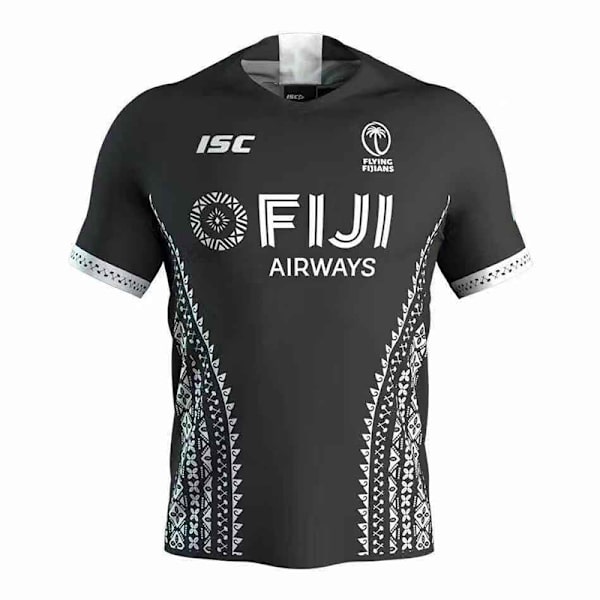 Mordely Fiji Rugby Shirt 2020 Home Jersey Shirt för vuxna Away L
