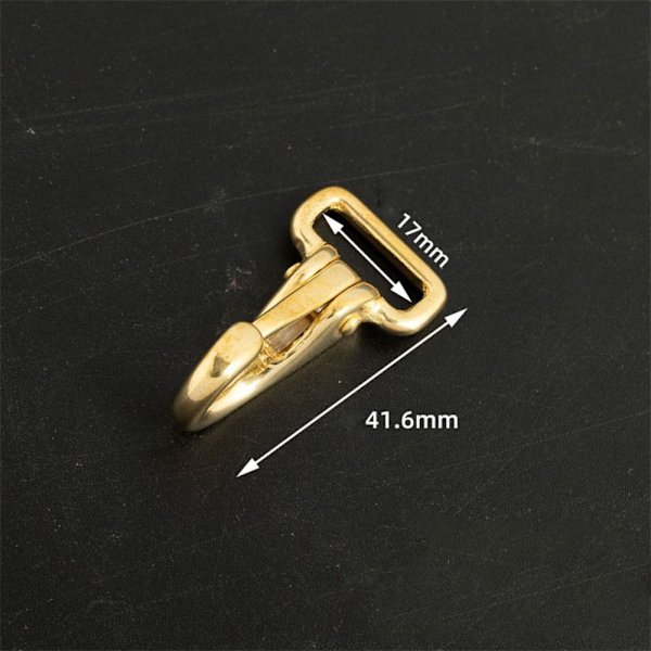Mordely Axelrem Spänne Bälteslås Clip 41,6X17MM 41.6x17mm