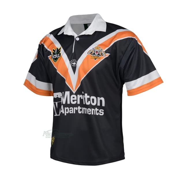 Mordely 2000 Wests Tigers Retro Rugby Jersey M