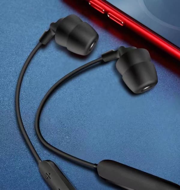 Mordely Neck Sport Sleep Trådlöst Bluetooth -headset red
