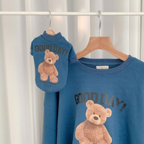 Husdjurskläder Hundtröja BLÅ blue XXL