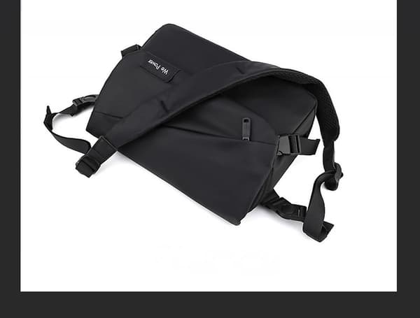 Mordely Messenger Bag - Vogue Shoulder Bag With Multiple Pockets - Perfect For Work Or School (black