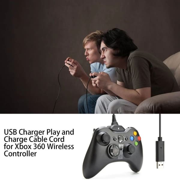 Mordely för XBox 360 USB laddningskabel