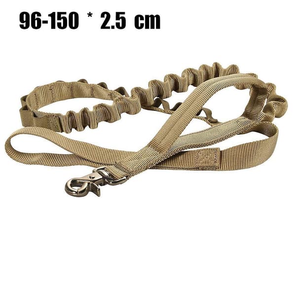 Mordely Tactical Military Dog Leash, Quick Release Elastic Leads Rope