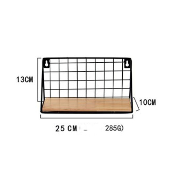 1/2 st Pegboard Hylla Set Stål Pegboard fästen SMÅ small