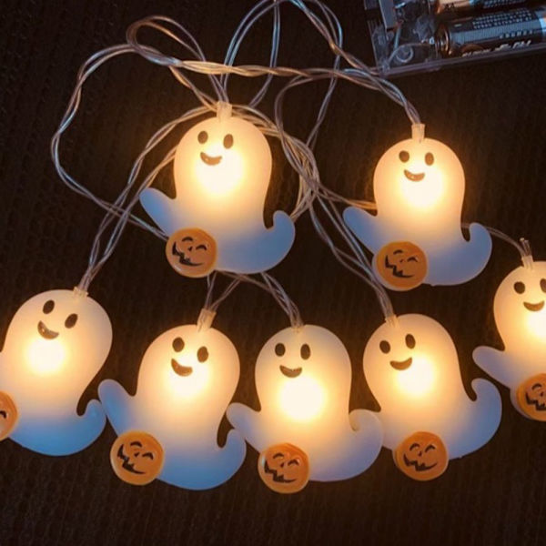 Mordely 1,5m 10Led Halloween Pumpkin Skull Led String Light