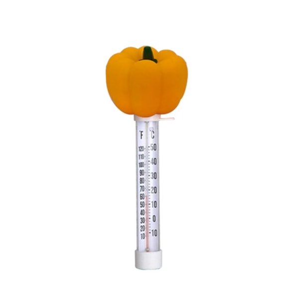 Mordely Simbassängtermometer Floattermometer TOMATTOMAT tomato