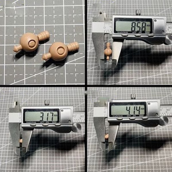 1/6 docka hals-huvudkontakt 3