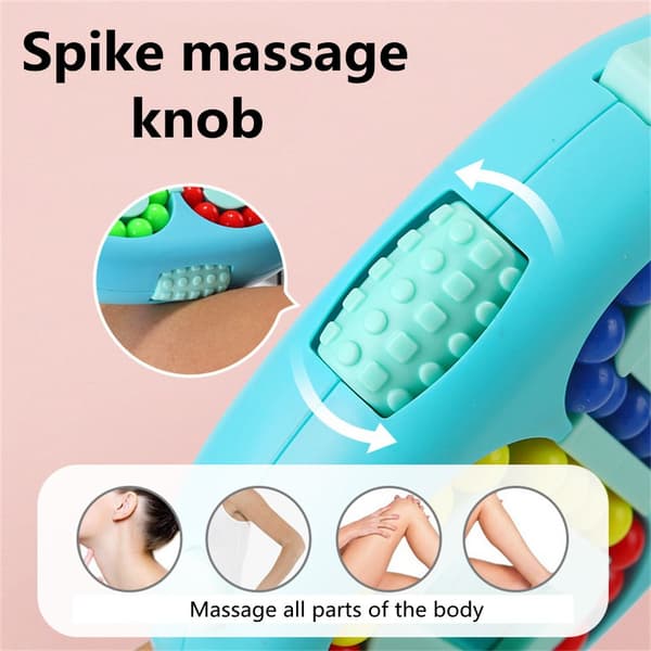 Mordely Roterande Magic Bean Fingertopp Leksak VIT white