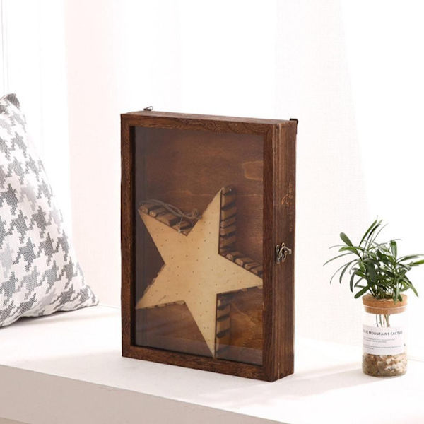 Mordely Case Bildram Insektsexemplar Display Box M