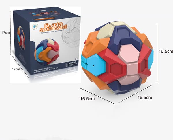 Mordely Creative Bank monterade byggstenar Ball Spargris
