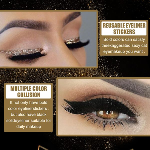 Mordely Faux Eyelashes Natural Look Extension Långa Fransar Lösögonfransar Pink