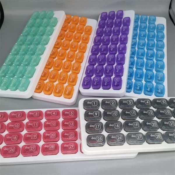 Mordely 31 Grid Pills Box Pill Organizer ORANGE orange