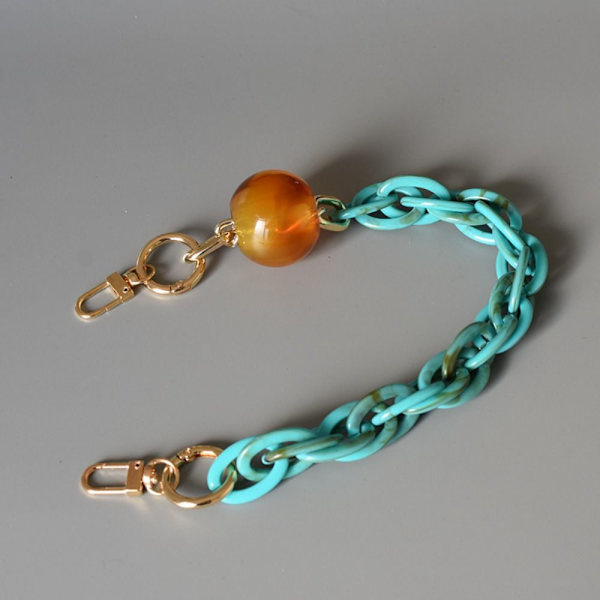 Axelväska Strap Resin kedja GRÅ grey