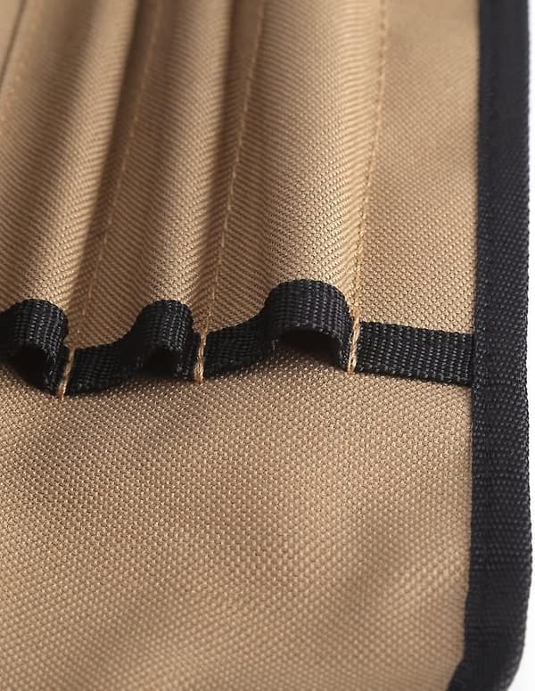 Mordely Tool Bag,36 25 Durable Waterproof Canvas Electrician Roll Up Hardware Tool Storage Bag