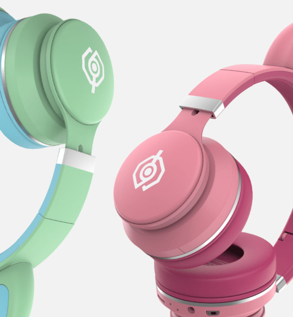 Hörlurar Cat Ear Bluetooth Wireless Over pink