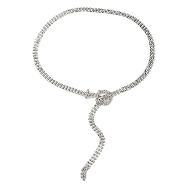 Mordely Rhinestone bälte metallspänne midjeband 04