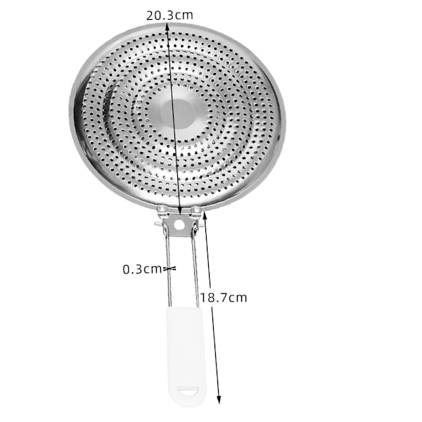 Mordely Värmespridare Reducer Flame Guard Sjudplatta
