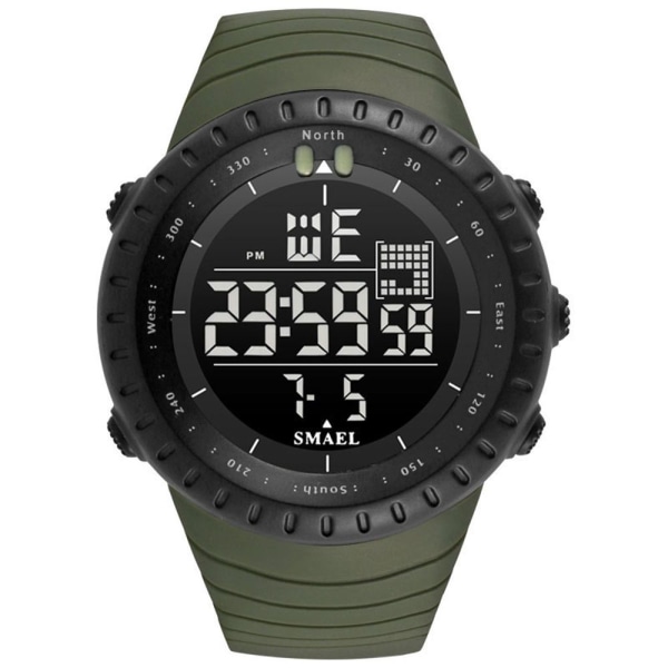 Mordely Watch LED Digital Armbandsur GRÖN green