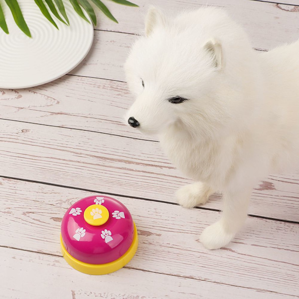 Mordely Pet Bell Ring Training Bell VIT white