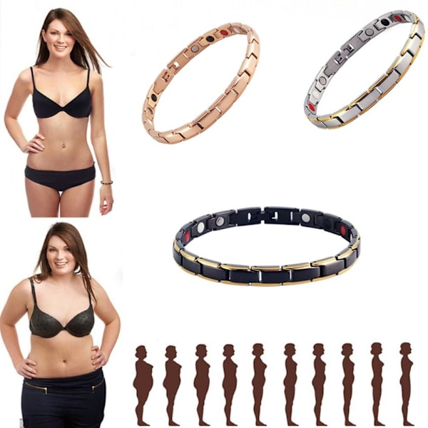 Mordely Magnetic Slimming Armband Magnetic Health Care Armband BRONS bronze