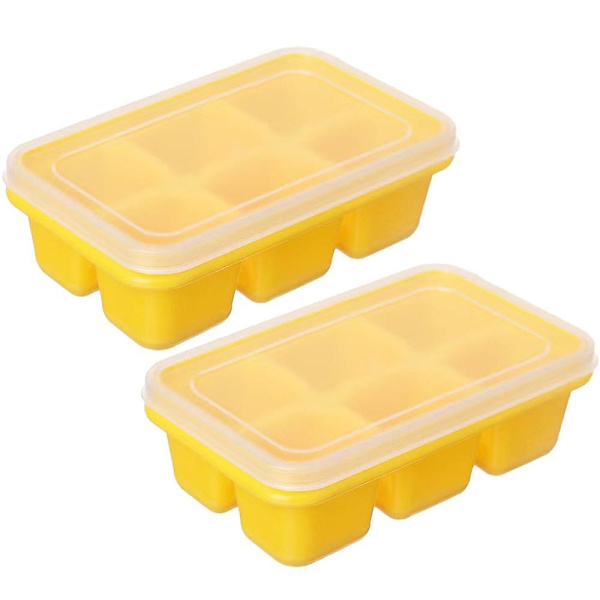 Mordely Cube Silicone Ice Tray, Ice Cubes Keep Your Drink Cooled