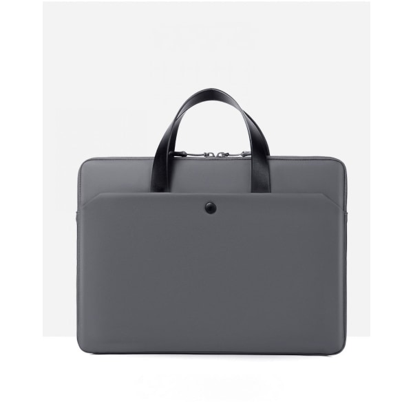 2023 Notebook 14-inch/15.6-inch Computer Package, Portable Computer Handbag, Men's General Briefcase Dark Grey