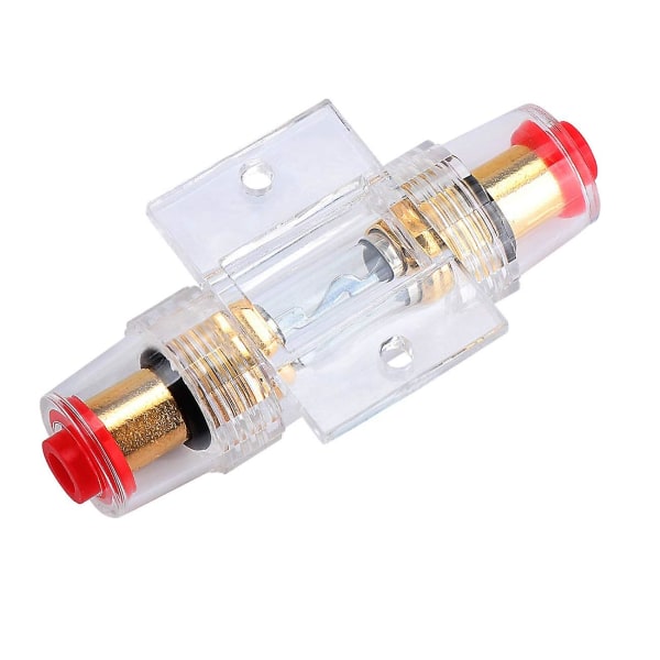 Mordely Fuse Holder With Agu Inline 60a Agu Fuse For Car Audio Alarm Amplifier 2 Pack
