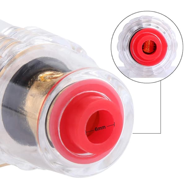 Fuse Holder With Agu Inline 60a Agu Fuse For Car Audio Alarm Amplifier 2 Pack