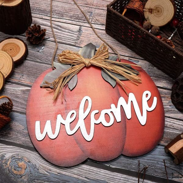Mordely Välkommen Hängskylt Trä Välkomstplakett Creative Welcome