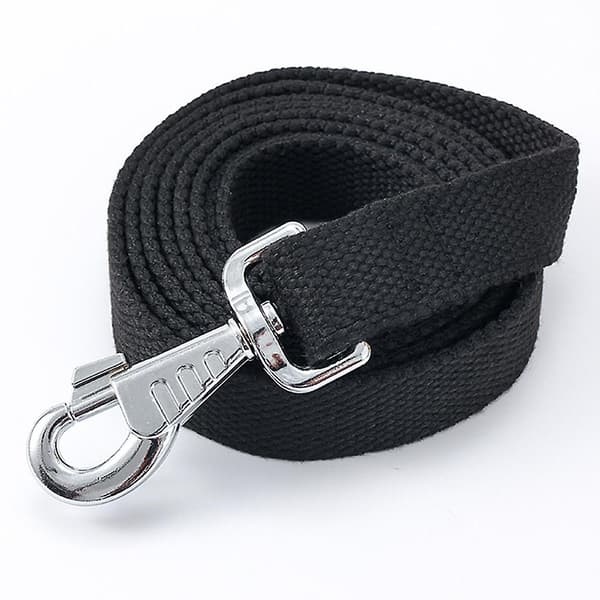 Dog Collar And Leash Set, Durable Cotton Collar With Metal Clasp And Versatile Leash