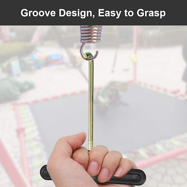 2023 2 Pieces Trampoline Hook 13*11.5cm Spring Pull Tool Trampoline Spring Hook T Hook Pull Trampoline Spring Tool For Tent