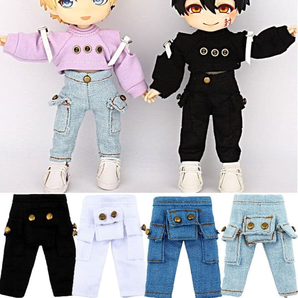 Mordely Mode Jeans Casual Byxor VIT White