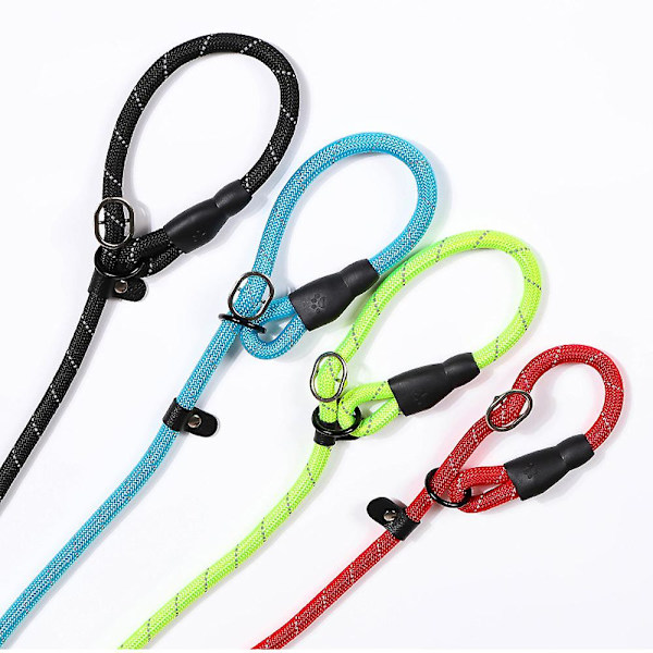 Mordely Slip Leash, Anti-choking Training Leash Rope With Reflective Threads
