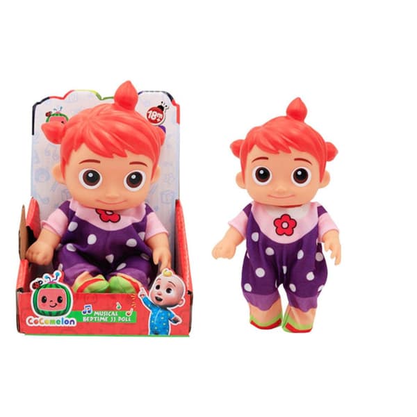 8 Inch Cocomelon Musical Singing Bedtime JJ Doll