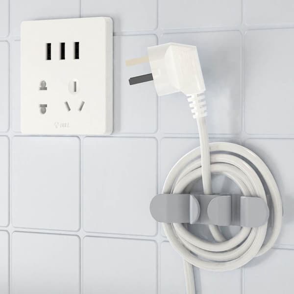 Sladdrulle Organizer Spoleupprullare GRÅ Grey