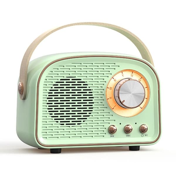 2023 Mini Radio Bluetooth Högtalare GRÖN Green