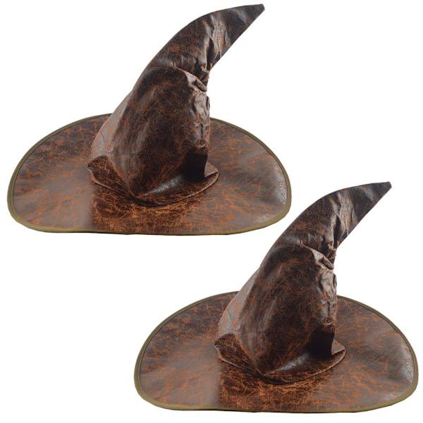 Mordely Witch Wizard Hattar Party Huvudbonader SVART black