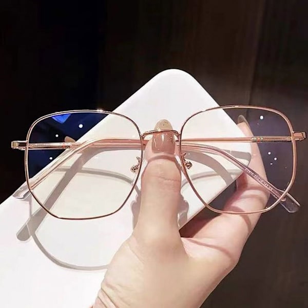 Mordely Myopia Glasögon ROSE GOLD STRENGTH 100 Rose gold Strength 100