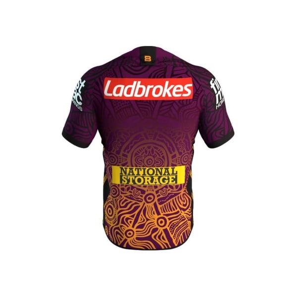 Mordely Brisbane Broncos 2020 Nrl Herr Indigenous Jersey 3XL