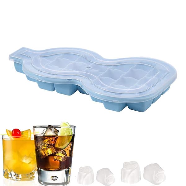 Mordely Ice Cube Trays Reusablefor Whiskeycocktailchocolate