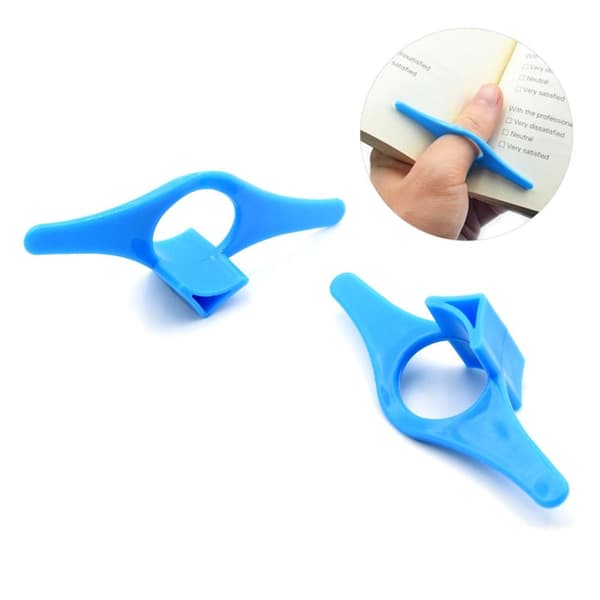 Mordely 20STK Thumb Book Support Bogsideholder Sidemappe 20PCS