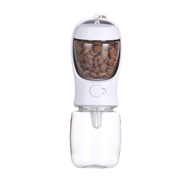 Mordely Vattenflaska för husdjur Husdjursmatningsskål ROSA 350ML 350ML Pink 350ML-350ML