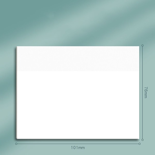 Mordely 3 STK Sticky Notes Scrapes Stickers Sticky Transparent