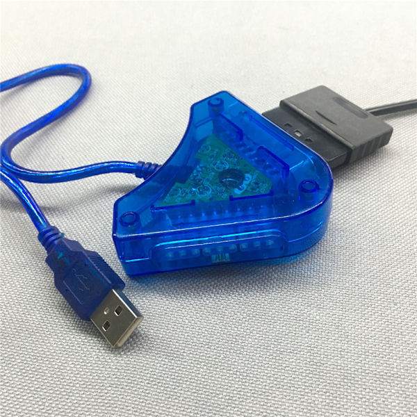 Mordely Dual PSX PS1/2 Plasation 2 till PC USB Game Pad Controller Adapter