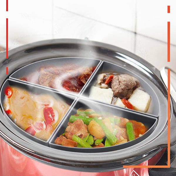 Mordely Slow Cooker Liners Slow Cooker Divider Liner GRÅ grey
