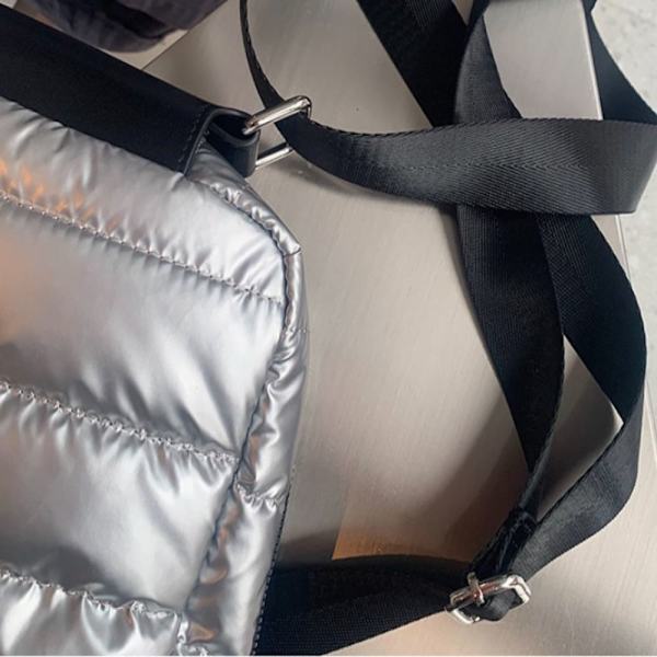 Axelväskor Crossbody dunväska SILVER silver
