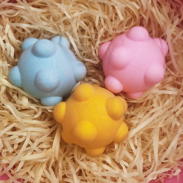 Mordely Antibitträning högelastisk molar boll anti-bit gummitandboll