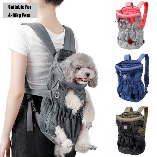 Mordely Pet Go Out Ryggsäck Messenger Bag Pet Carrier BLÅ blue