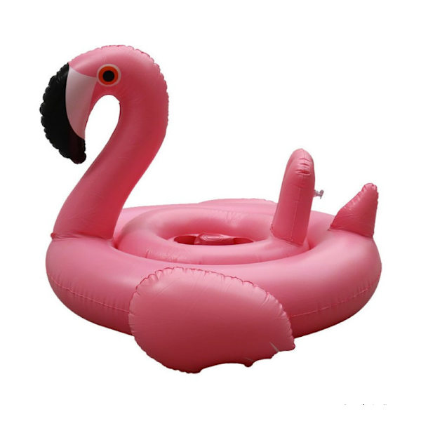 Mordely Baby Pool Float, Inflatable Flamingo Float, Infant Swimming Ring, Inflatable Flamingo Baby Float for Pool, Pink